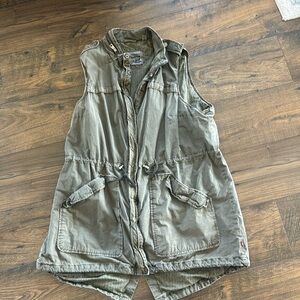 Levi Strauss 2X tunic military green vest